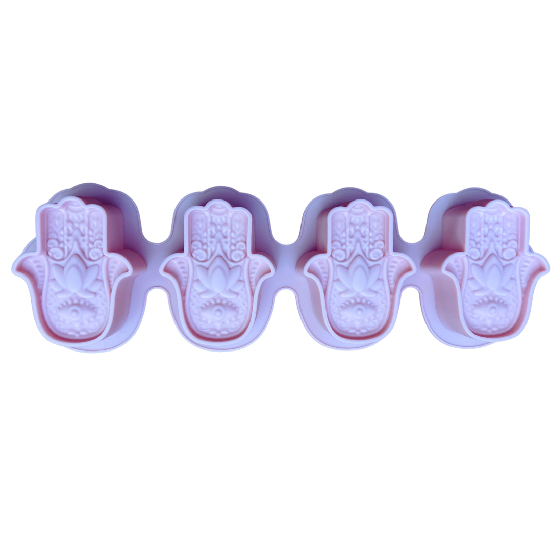 Molde de silicón mano de fatima hamsa