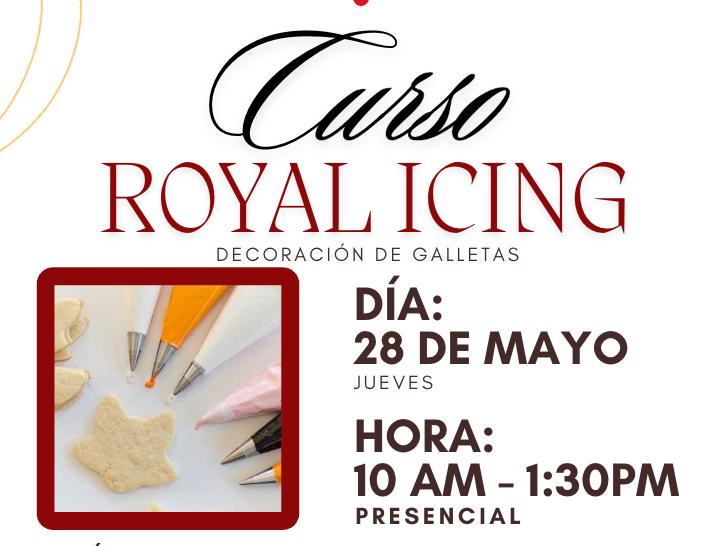 Curso PRESENCIAL de Galletas Decoradas | Royal Icing