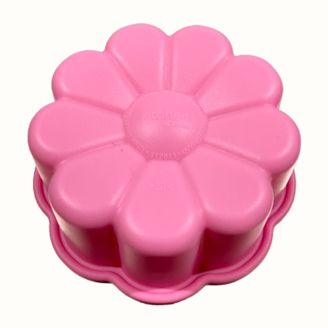 Molde de flor de silicón 10.3 cms