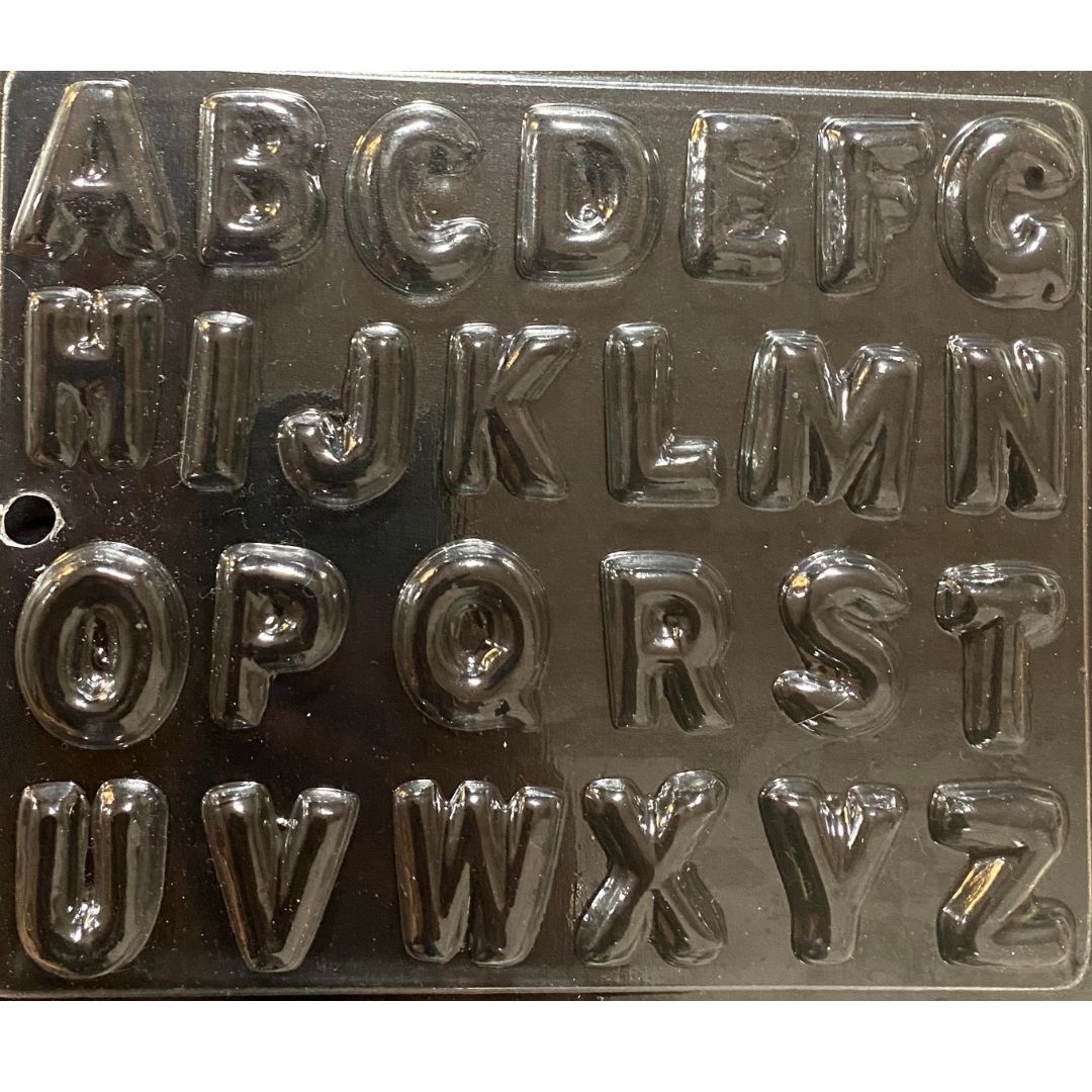 Molde letras 3cms de acetato