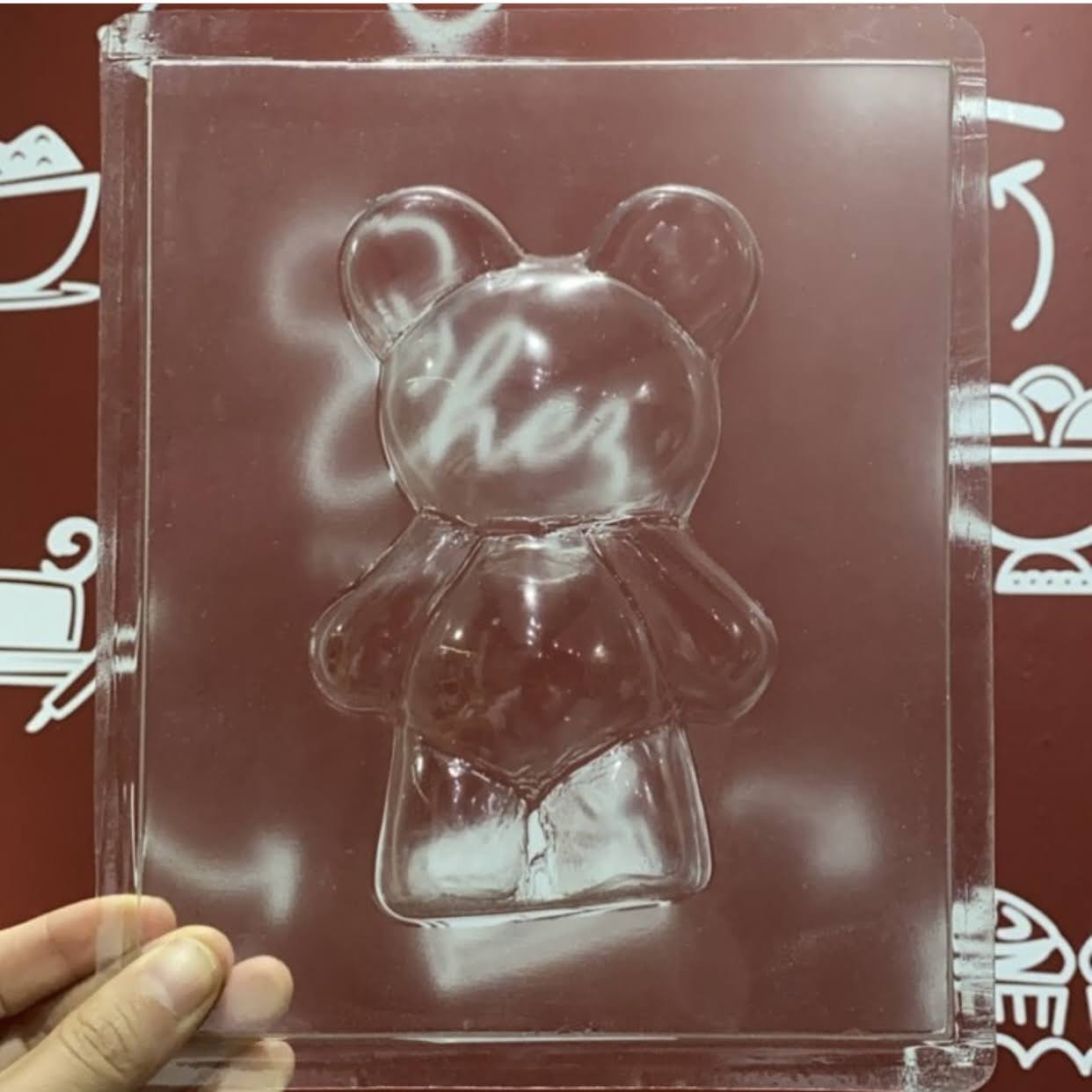 molde de acetato oso liso