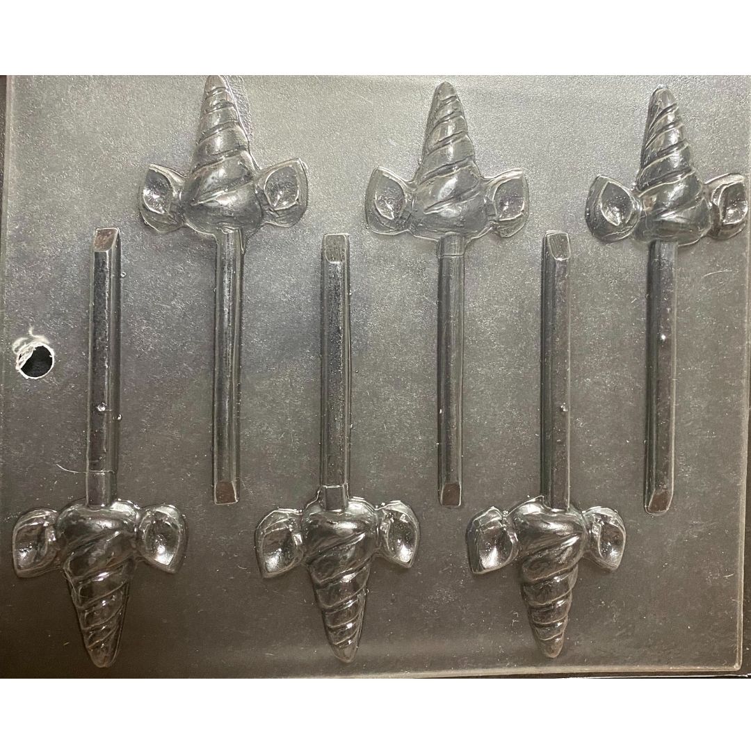 Molde de cuerno y orejas de unicornio de acetato