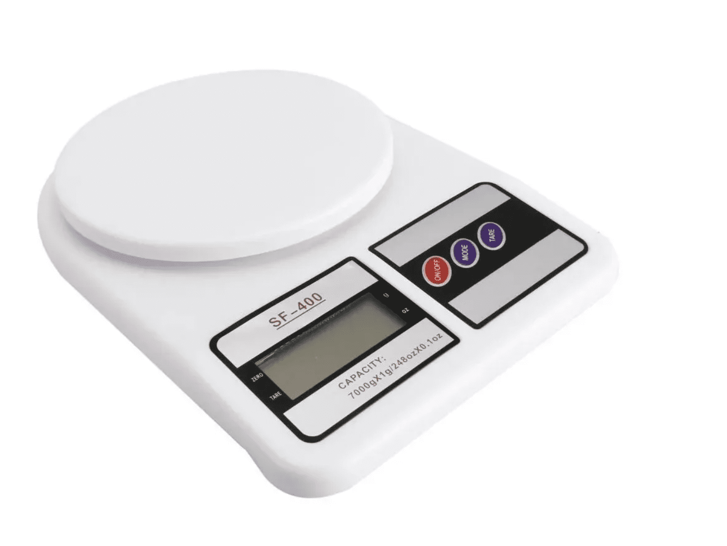 Bascula Digital - Blanca - 5 kg – Distribuidora Del Pastelero