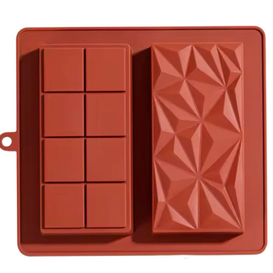 Molde barra de chocolate Dubai 2 cavidades