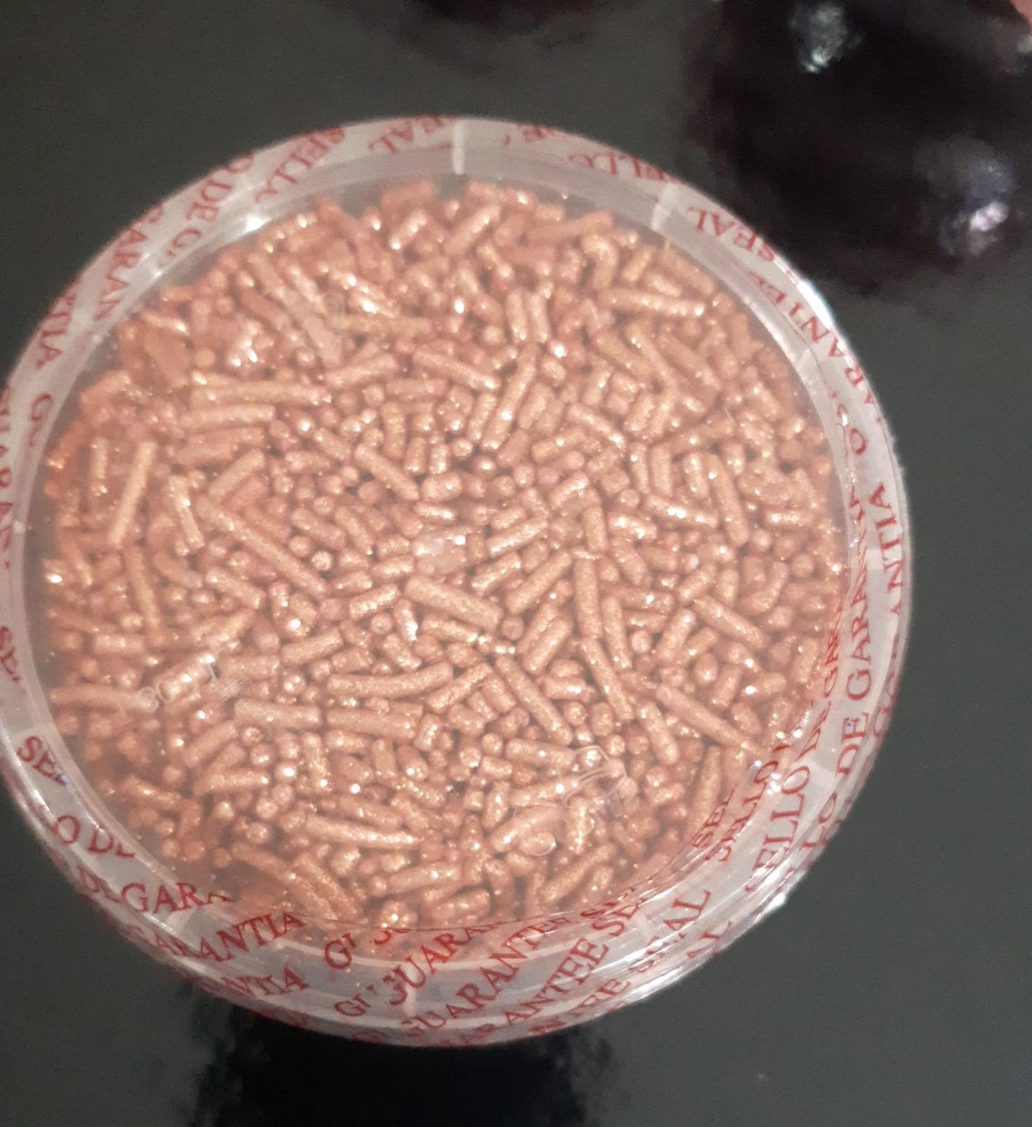 Granillo diamantado rose gold