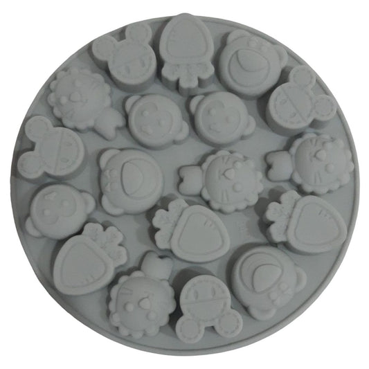 Oso zanahoria león molde de silicón gomitas chocolate