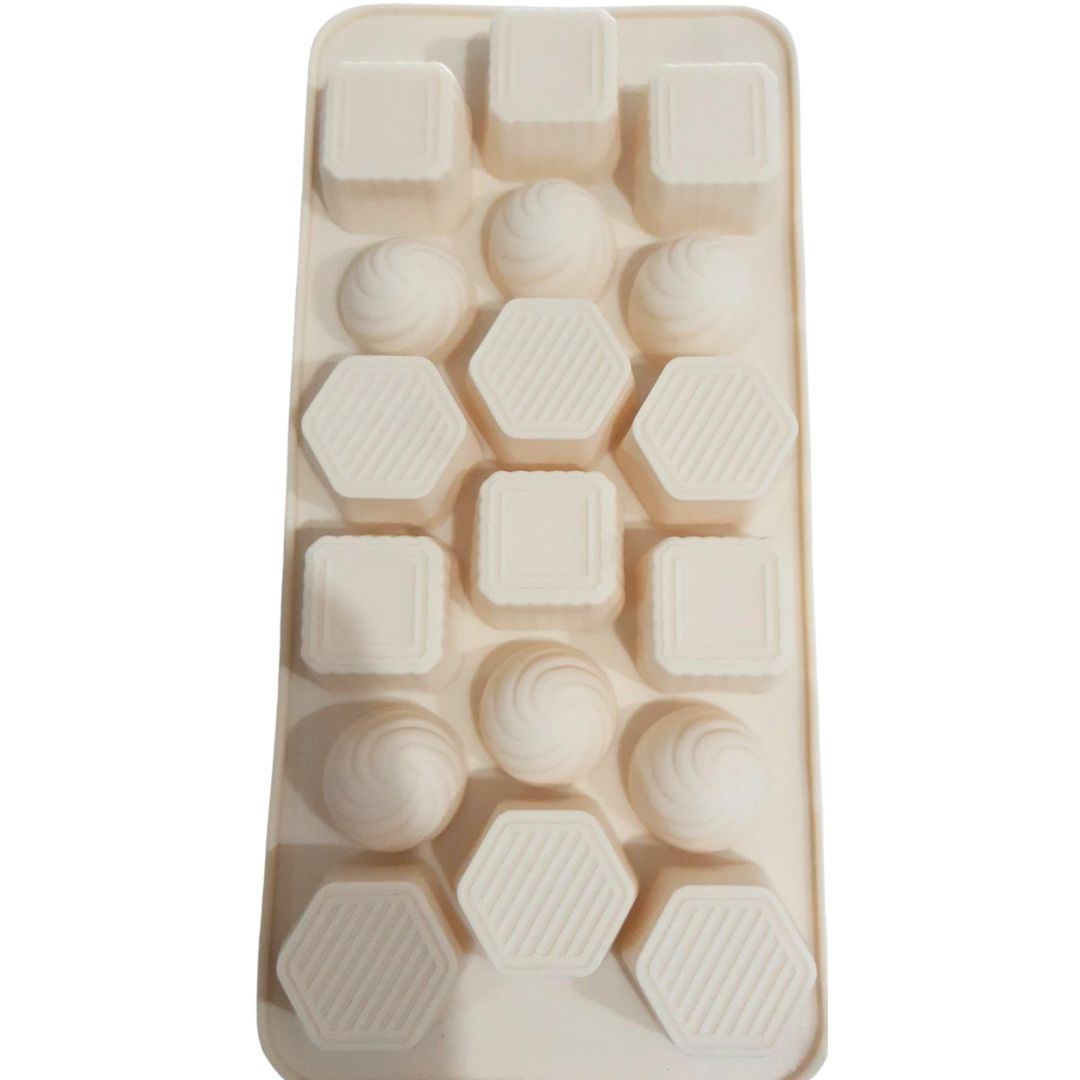 Molde de silicón para chocolates individuales