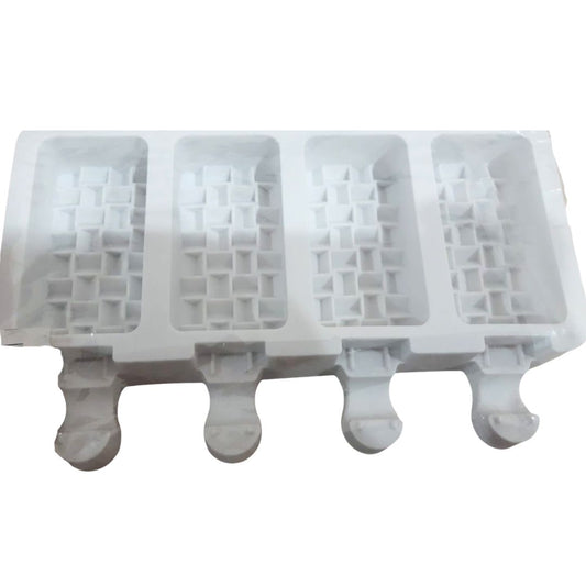 Molde paleta de silicón moderna textura geométrica