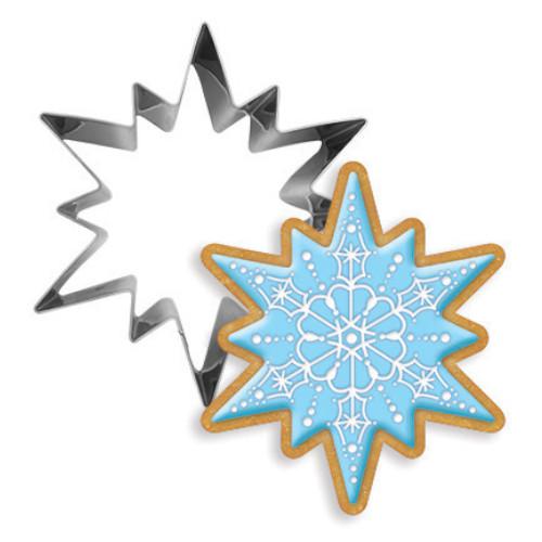 Cortador acero inox copo de nieve 8X9CM