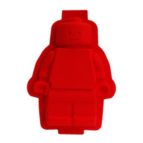 Molde hombre lego de silicón 29.5x19.5.3 cms